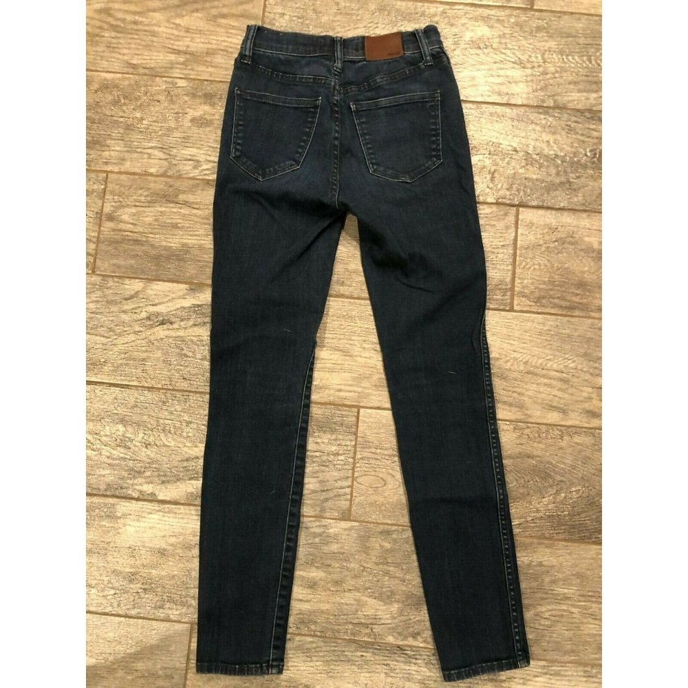 Madewell Jeans size 24 High Riser 10" Skinny Denim Stretch Hi Rise Womens
